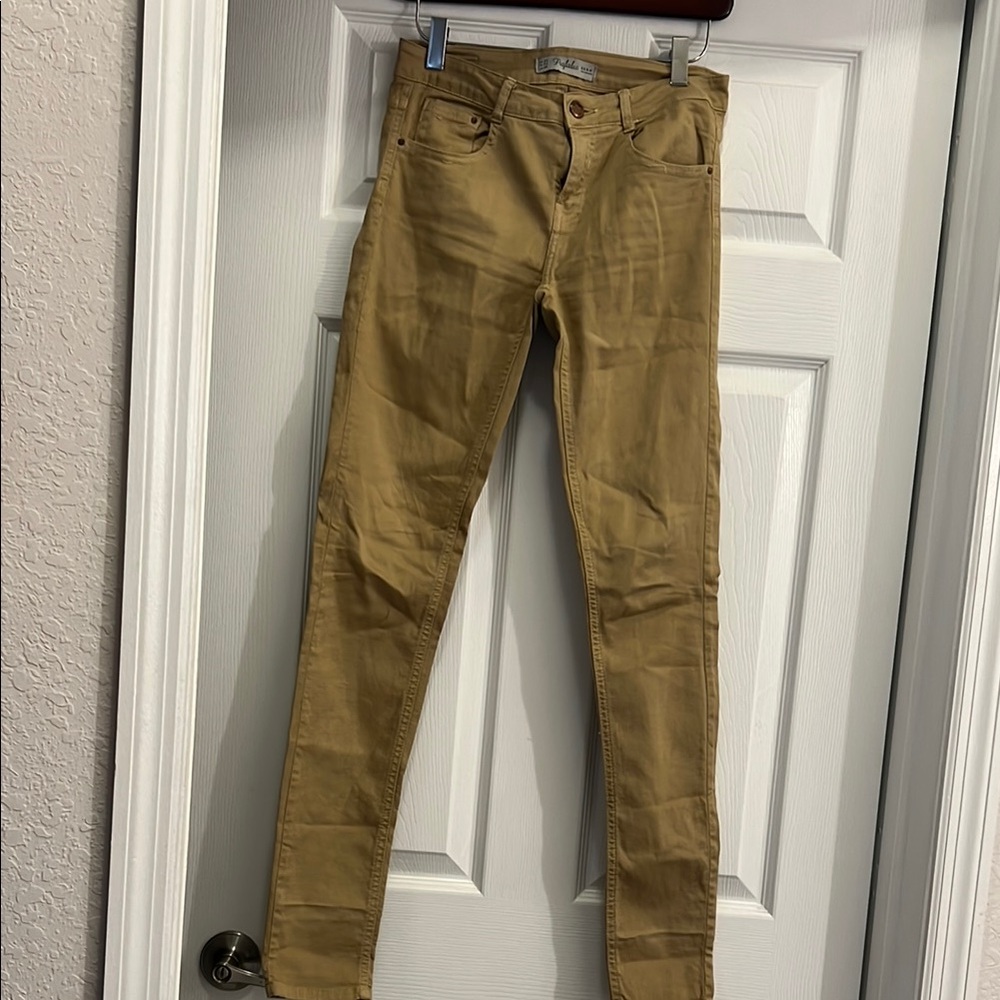 Zara Tan Skinny Jeans